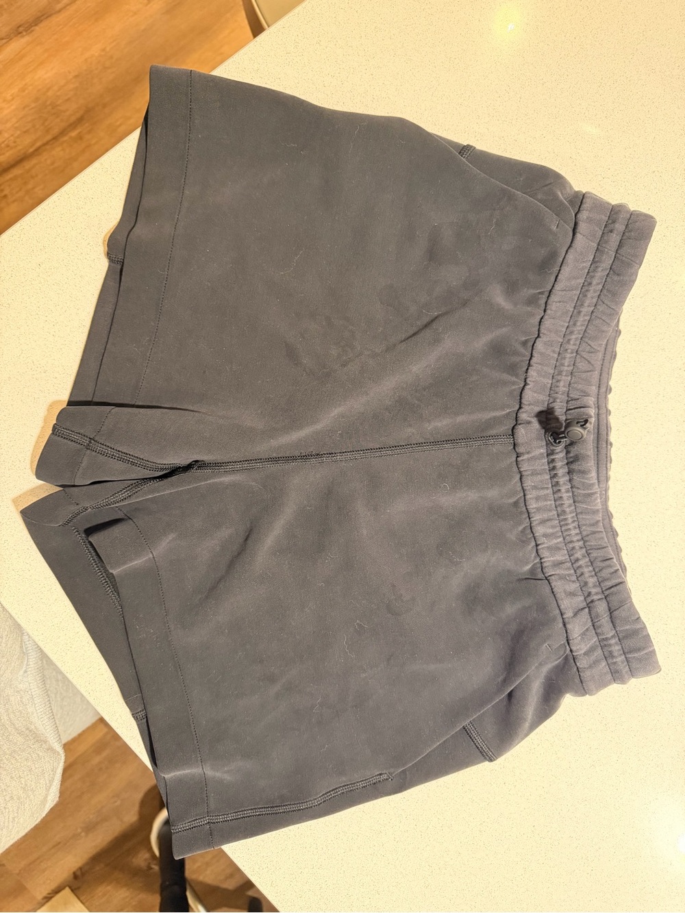 lululemon athletica Women's Black Athletic Drawstring Shorts